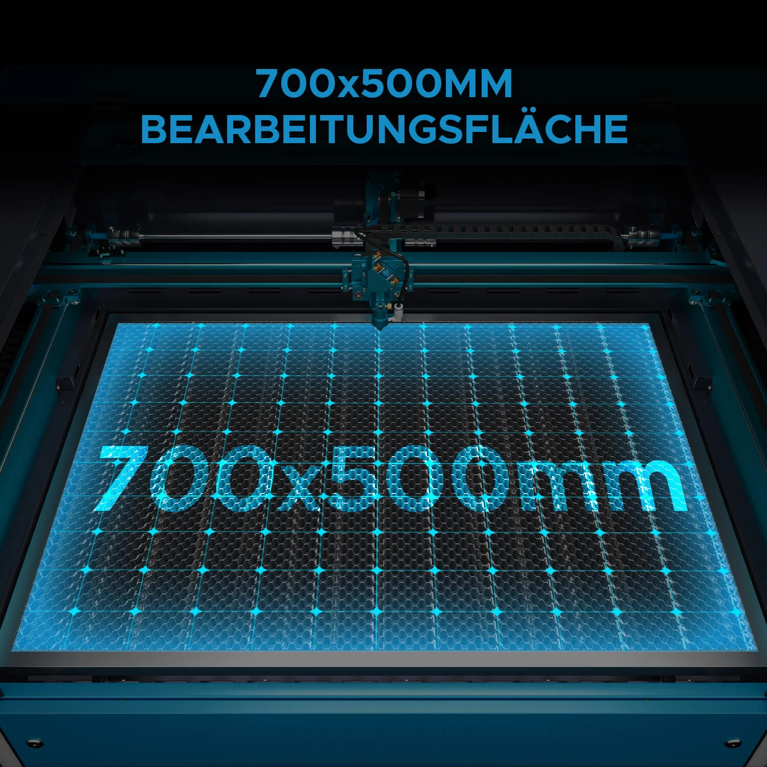 100W CO2 Laser Cutter & Graviermaschine mit 700x500mm Gravurfläche | Pronto-35X - Image 12