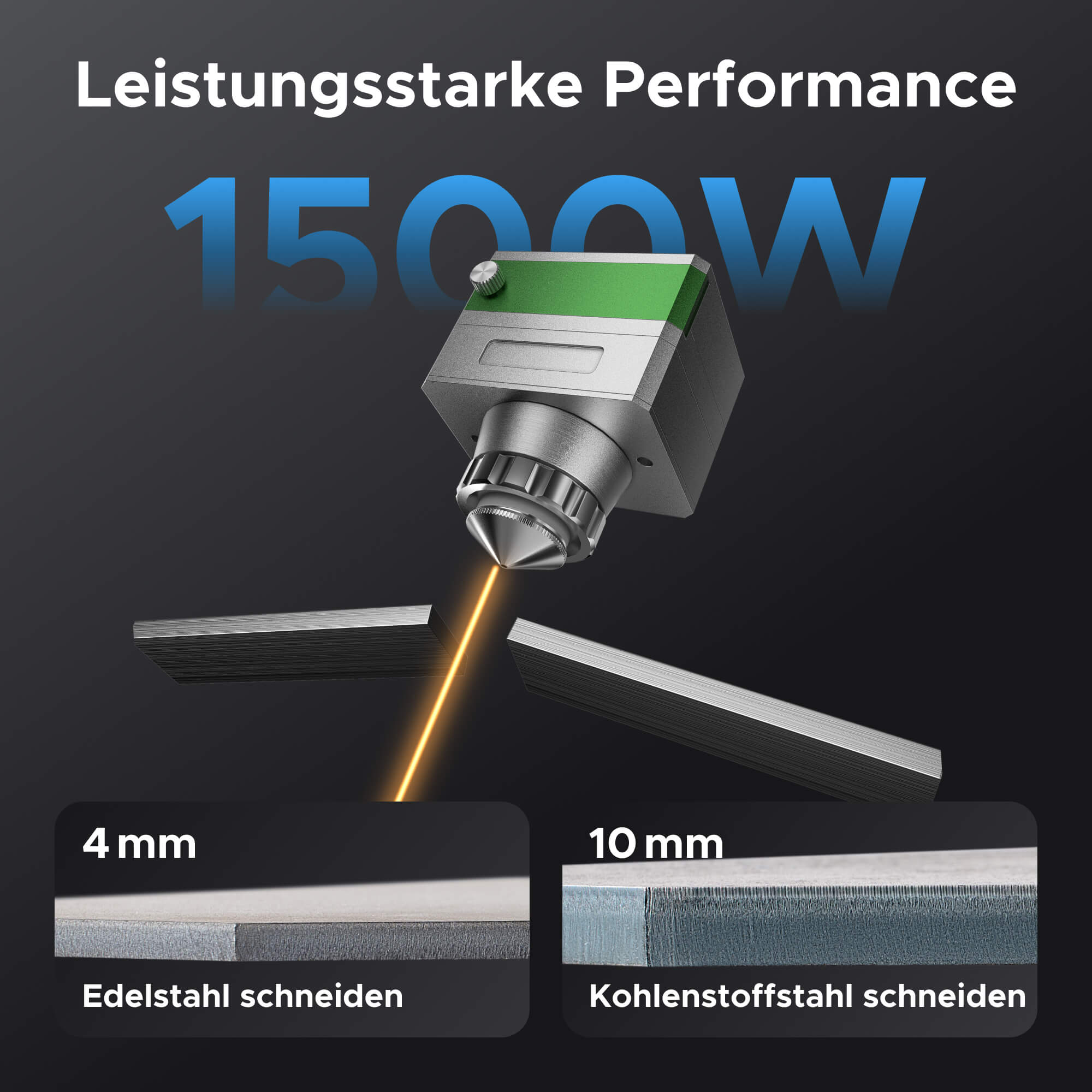 1.500W Faserlaser Schneidmaschine & Cutter für Metalle | FC-22 - Image 4