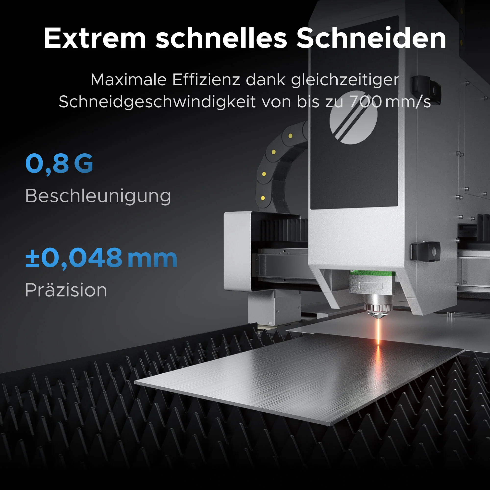 1.500W Faserlaser Schneidmaschine & Cutter für Metalle | FC-22 - Image 6
