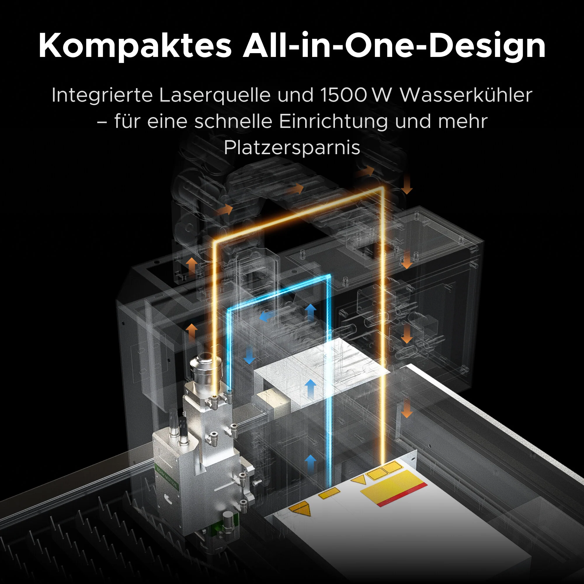 1.500W Faserlaser Schneidmaschine & Cutter für Metalle | FC-22 - Image 8