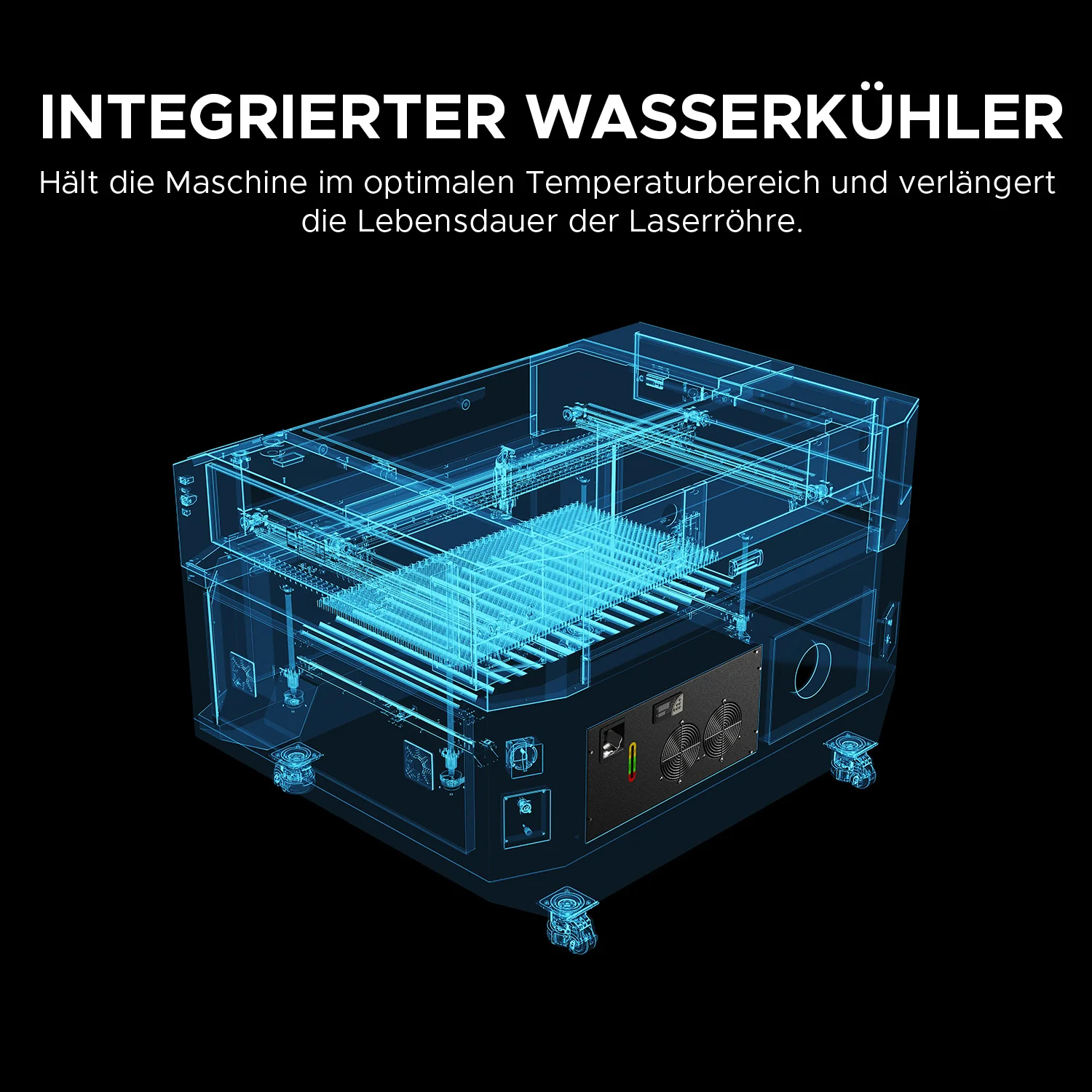 150W / 130W CO2 Lasercutter mit 1400x900mm Bearbeitungsfläche | Pro 3655 - Image 8