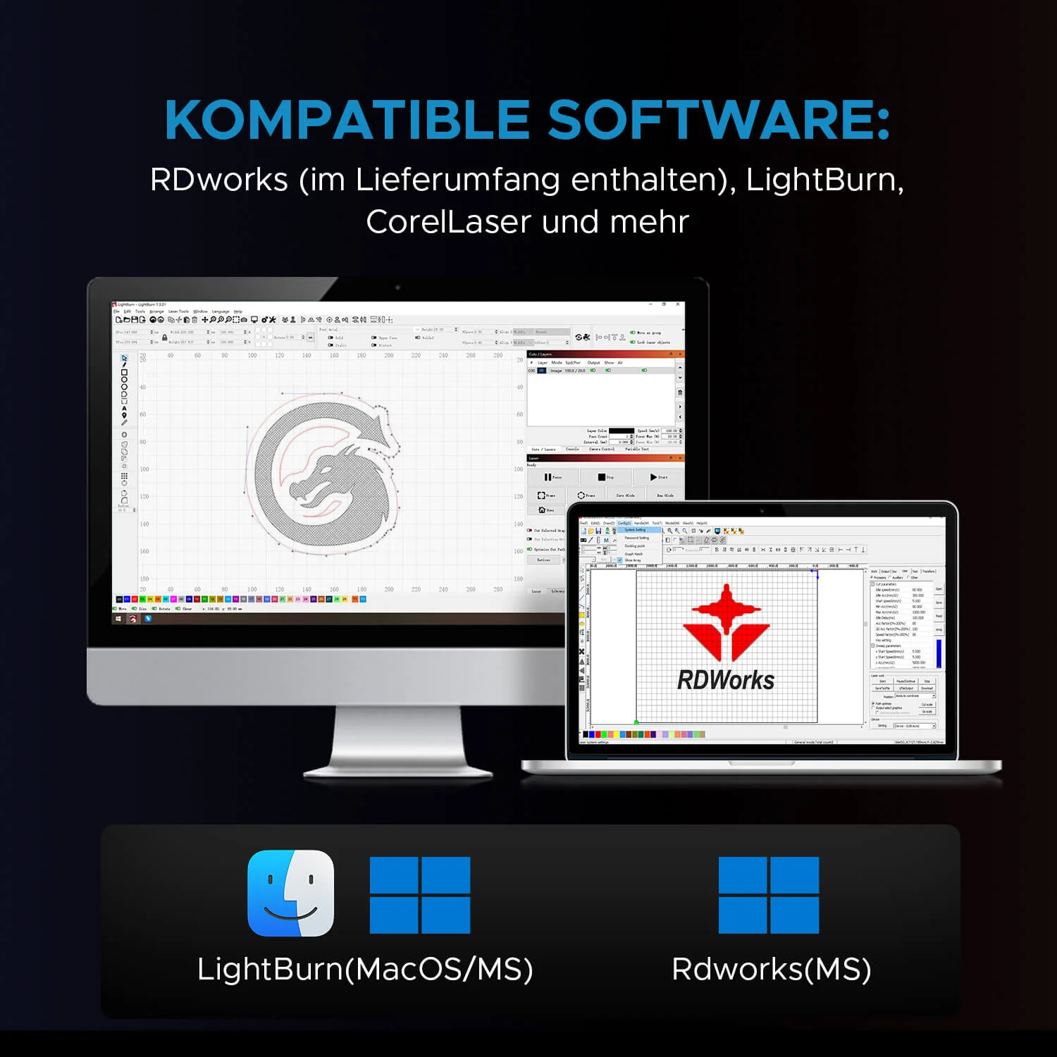 150W CO2 Laser Cutter & Graviermaschine mit 1600x1000mm Gravurfläche | Pronto-75 - Image 16