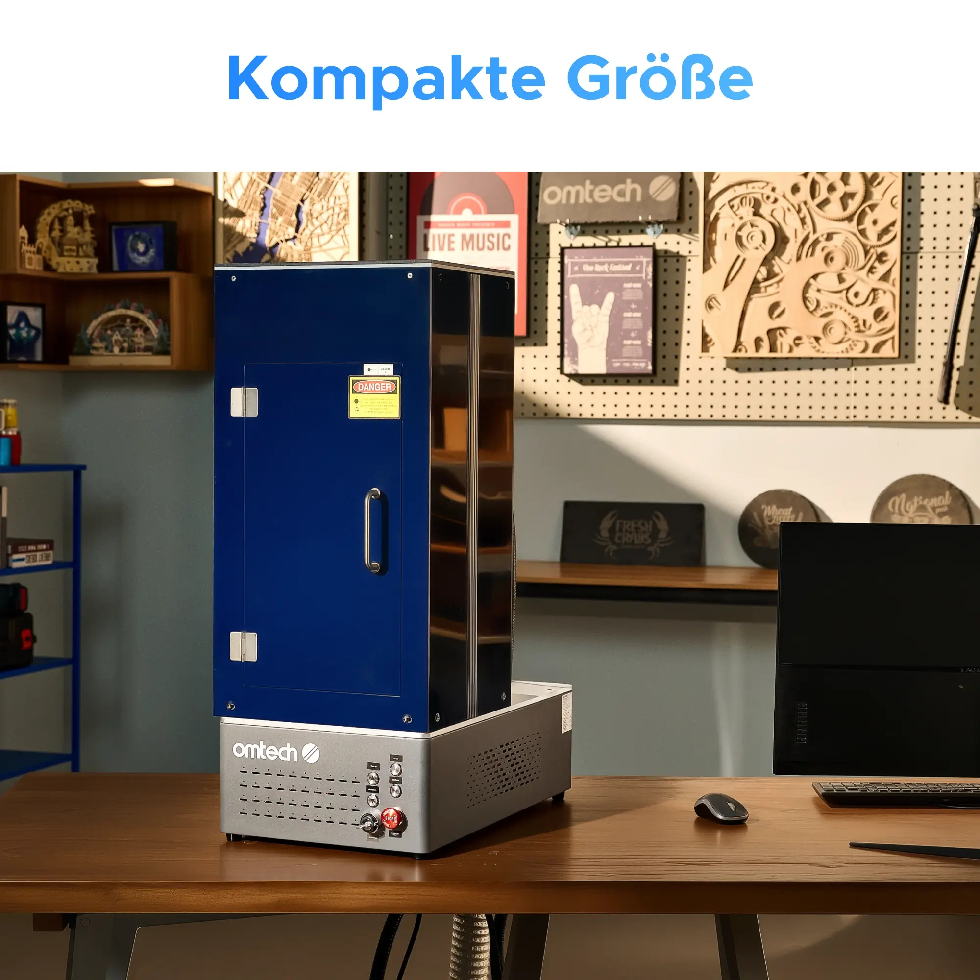 20W MOPA Laser Graviermaschine mit Autofokus für Metallgravur | M20C - Image 5