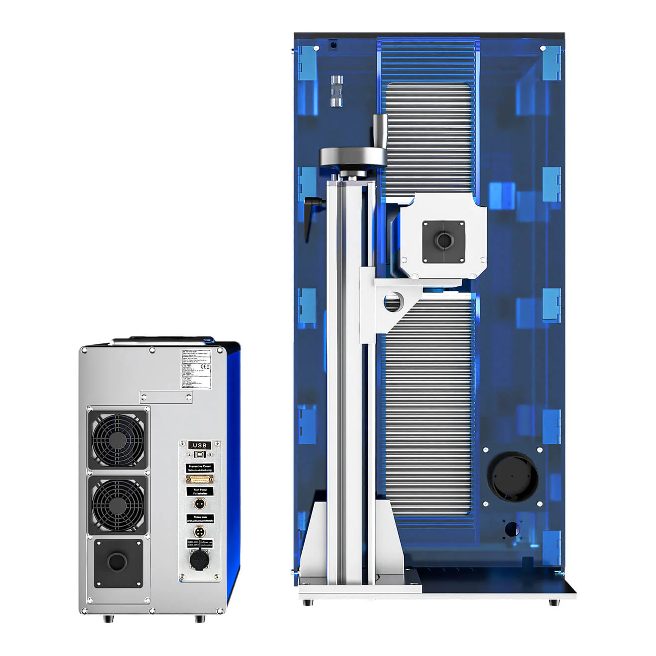 30W Faserlaser Graviermaschine für Metallgravur & Metallbeschriftung | F-30 - Image 4