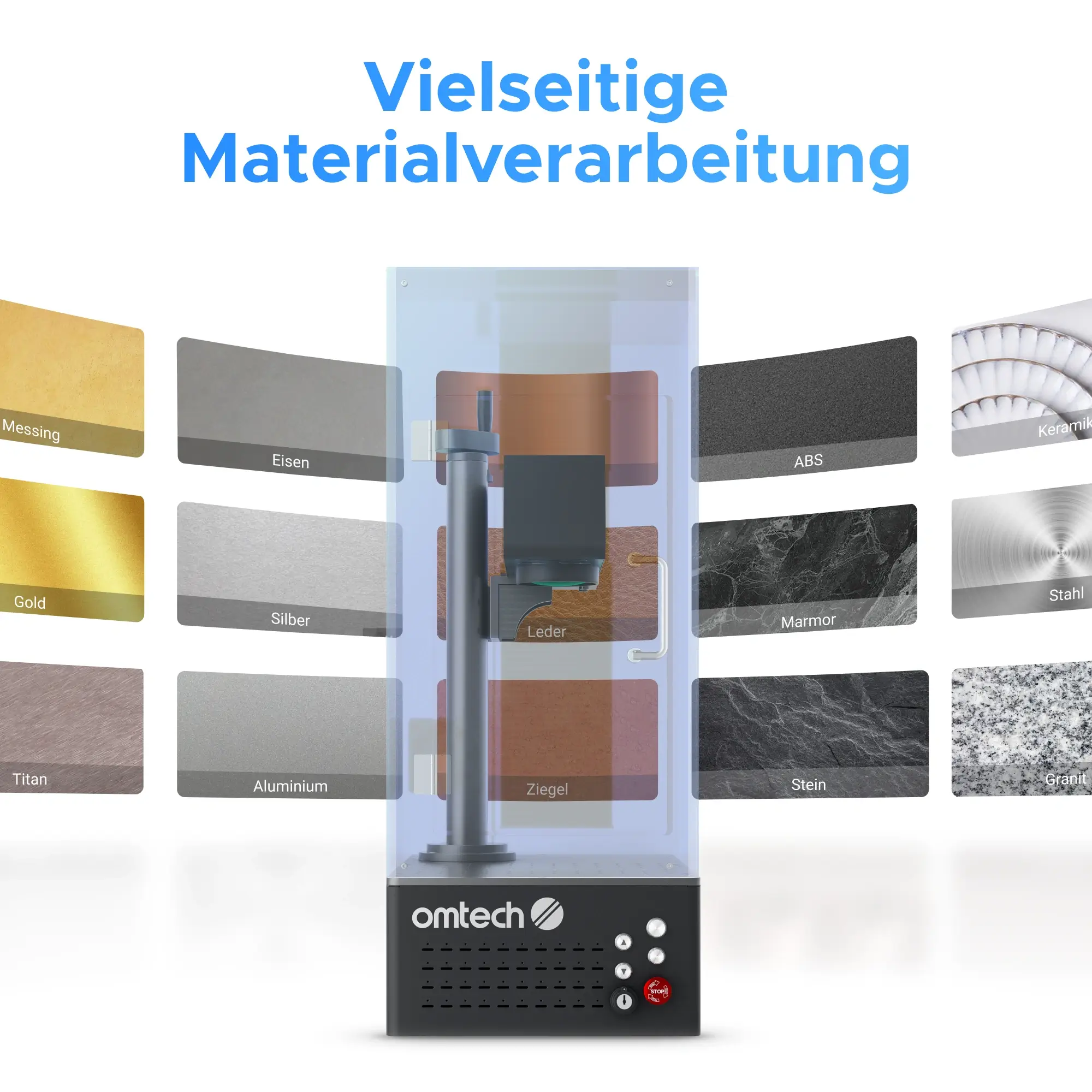 20W Faserlaser Graviermaschine mit Autofokus für Metallgravur | F20C - Image 7