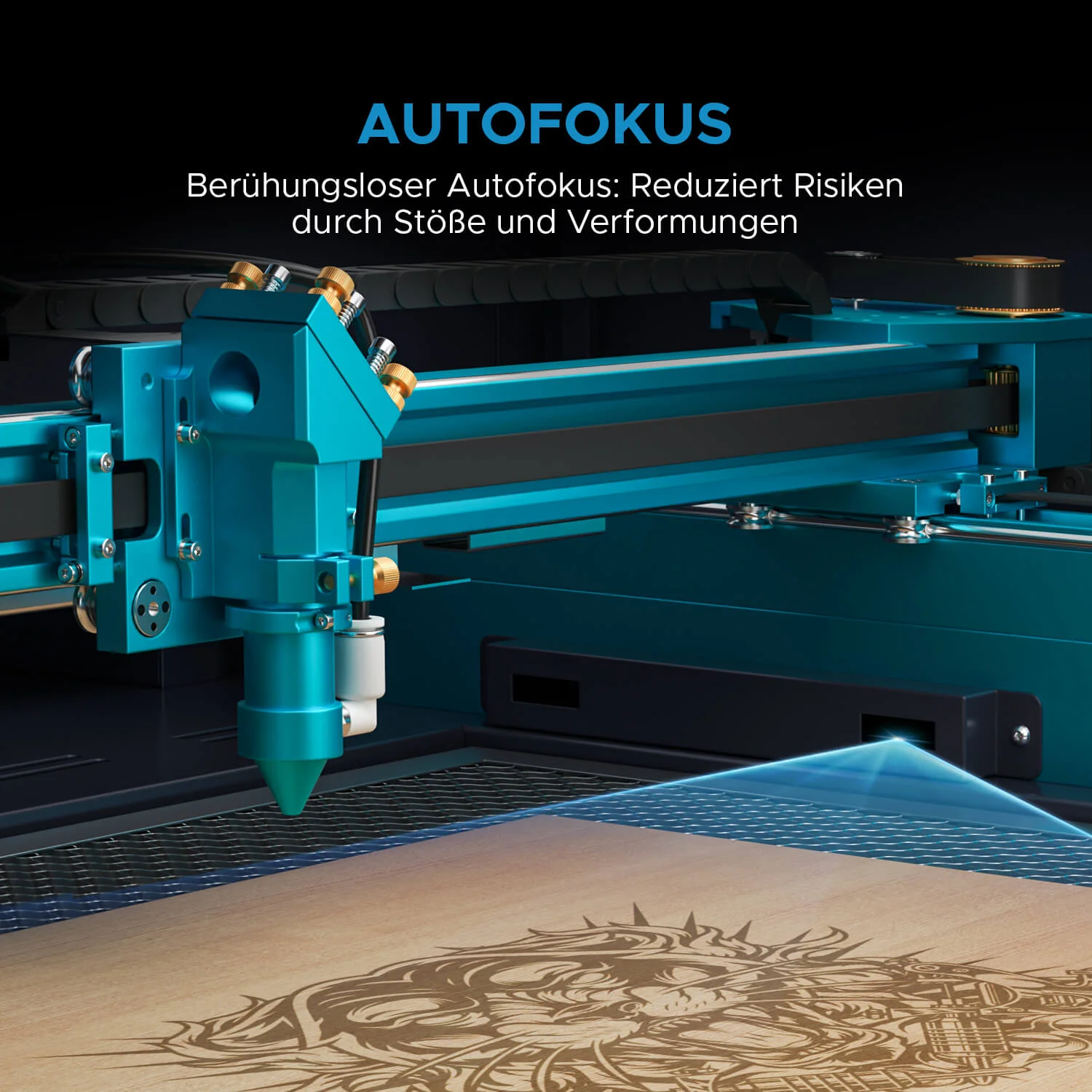 60W CO2 Laser Cutter & Graviermaschine mit 700x500mm Gravurfläche | Pronto-35S - Image 13