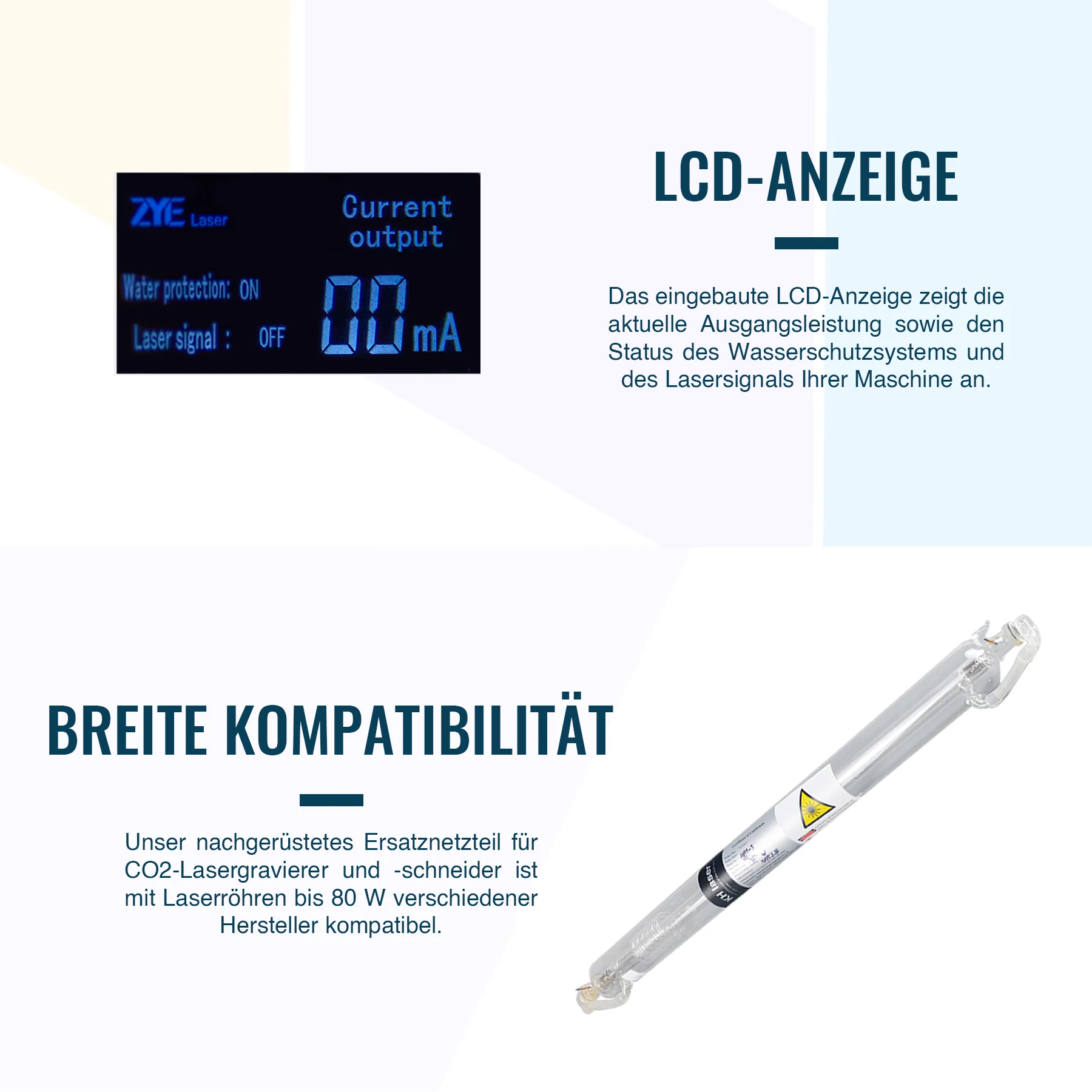 80W CO2-Laser-Netzteil & Stromversorgung | LN-80 - Image 8
