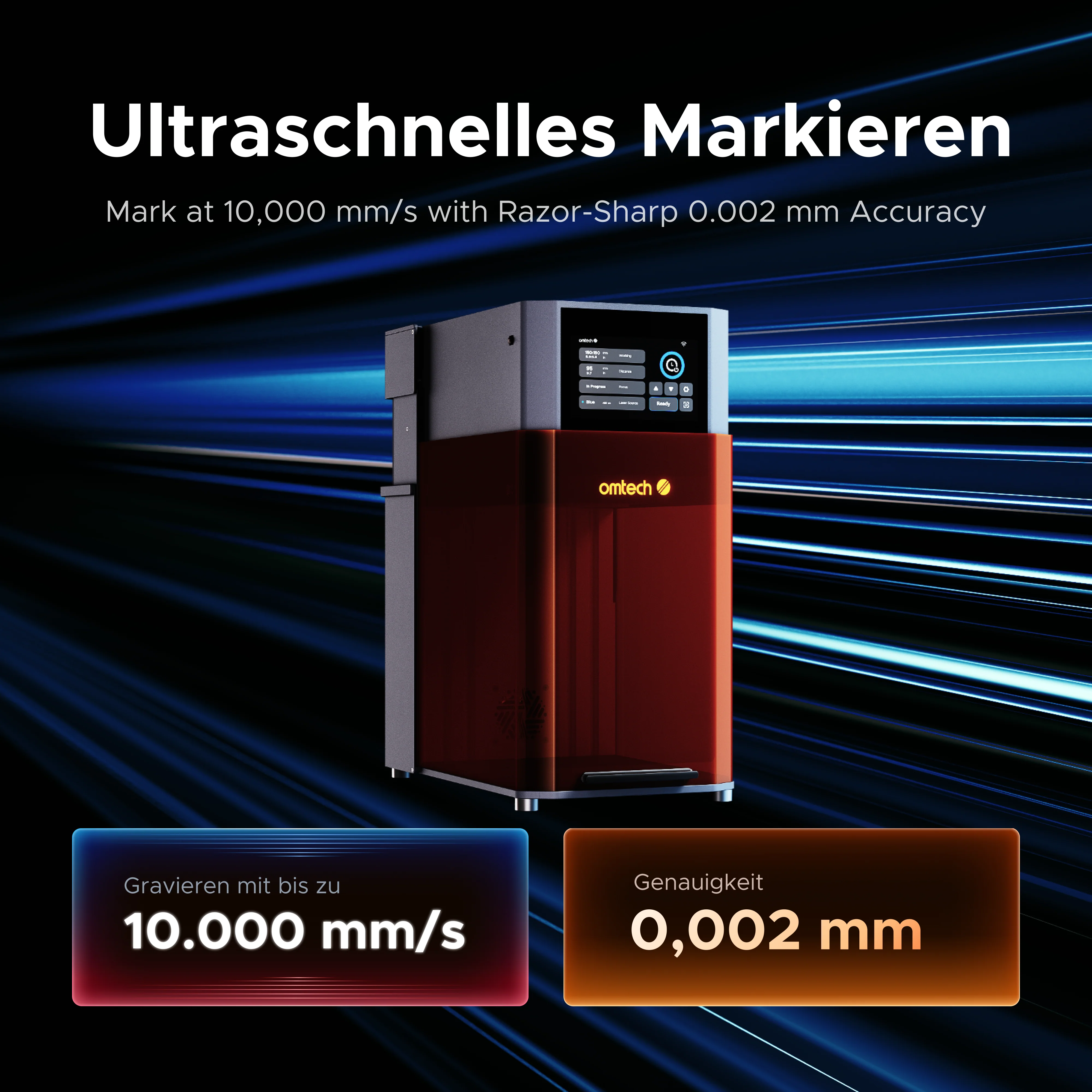 Dual-Lasergravierer mit 30W Faserlaser, 20W Diodenlaser und Autofokus | Solis Duo 32 - Image 11