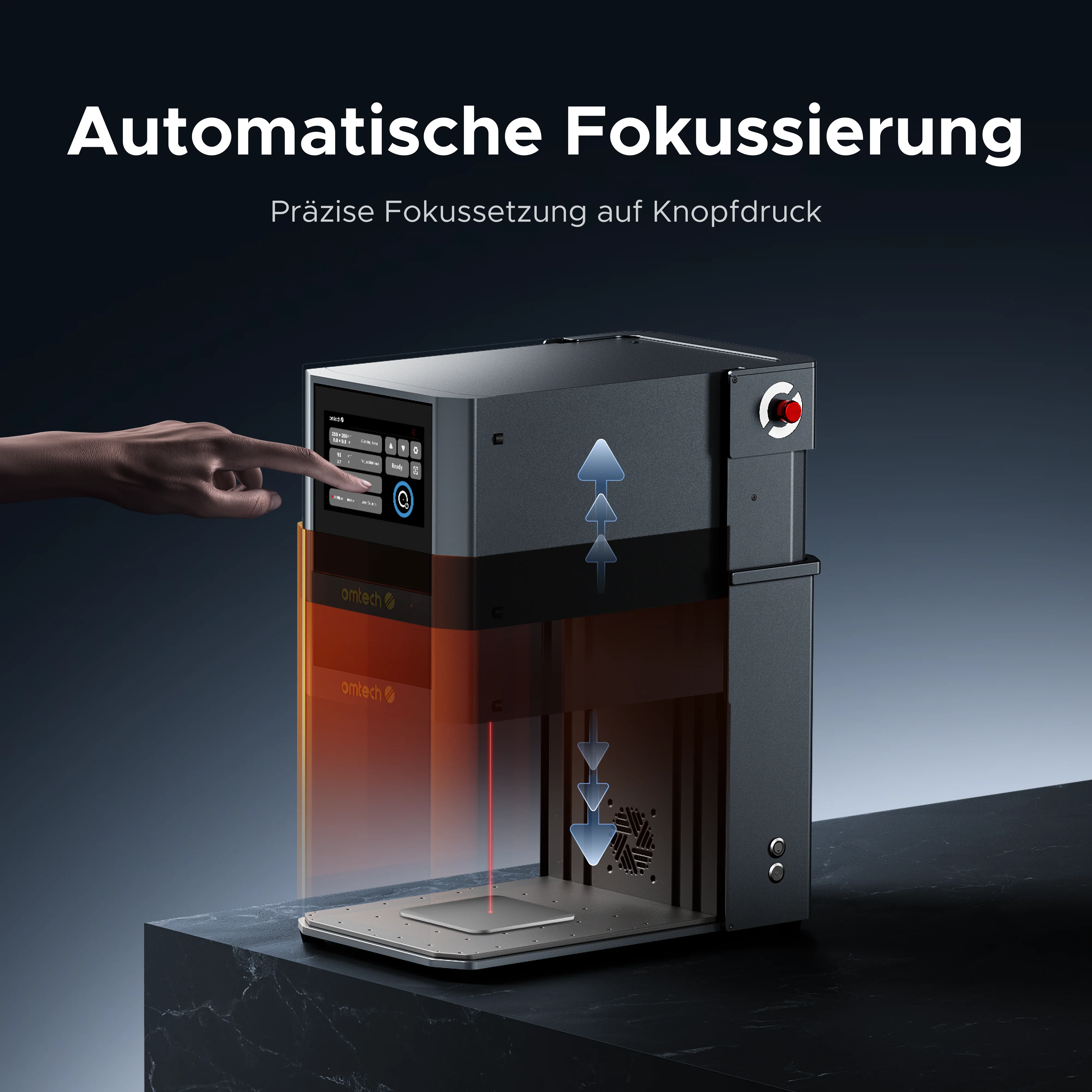 Dual-Lasergravierer mit 30W Faserlaser, 20W Diodenlaser und Autofokus | Solis Duo 32 - Image 9