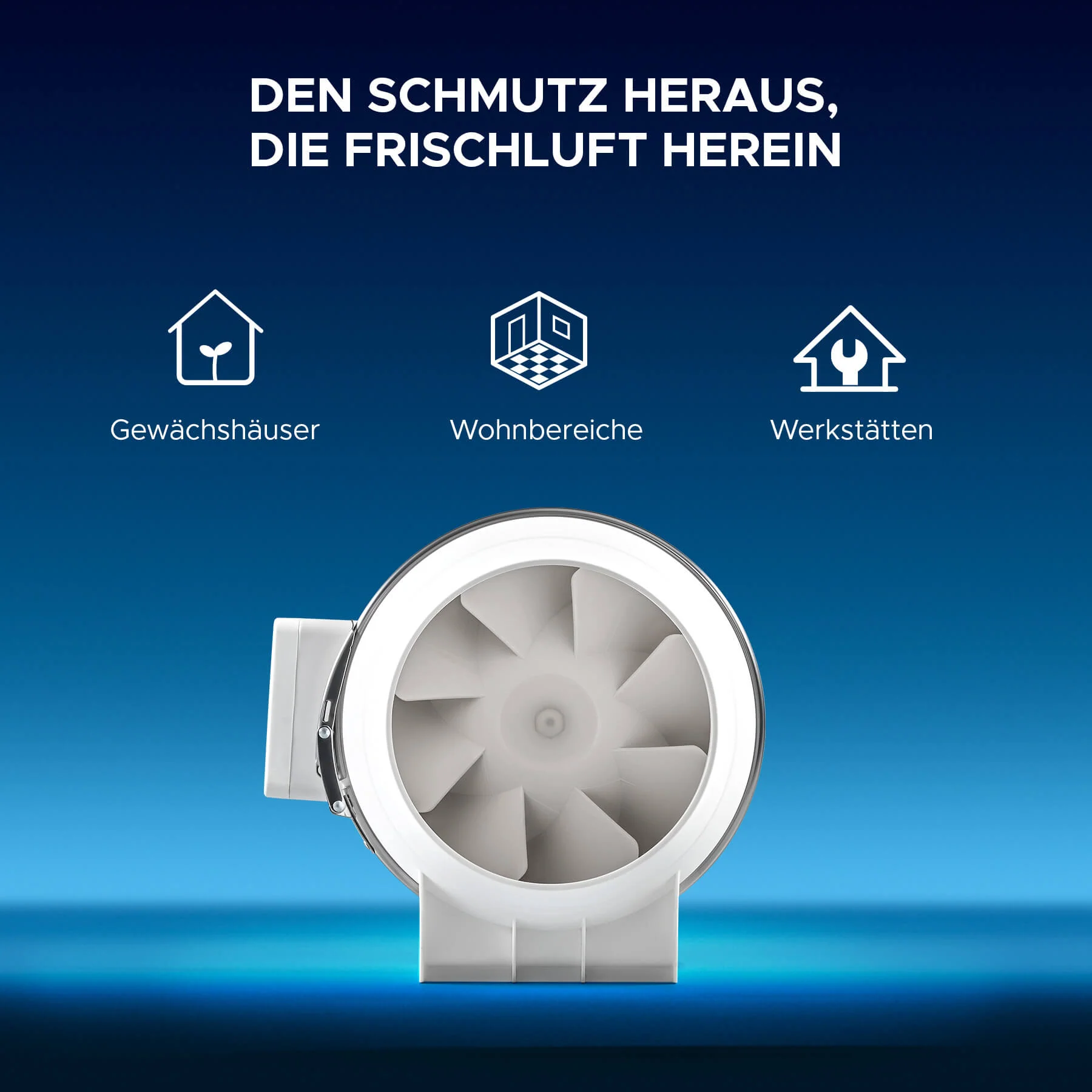 Industrie-Abluftventilator & Kanalventilator für Lasercutter | LAP-0400 - Image 5