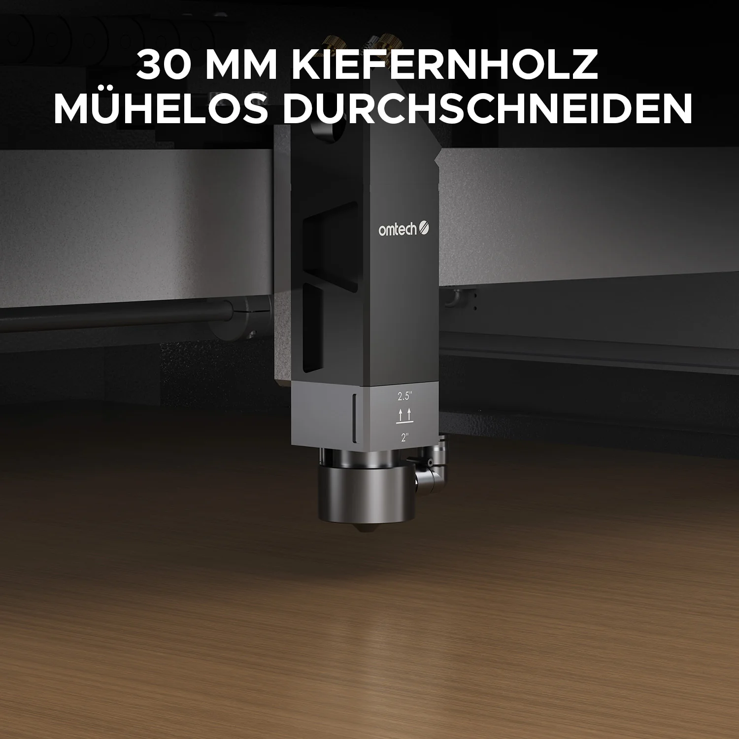 80W / 100W CO2 Lasercutter mit 1000x600mm Bearbeitungsfläche | Pro 2440 - Image 6