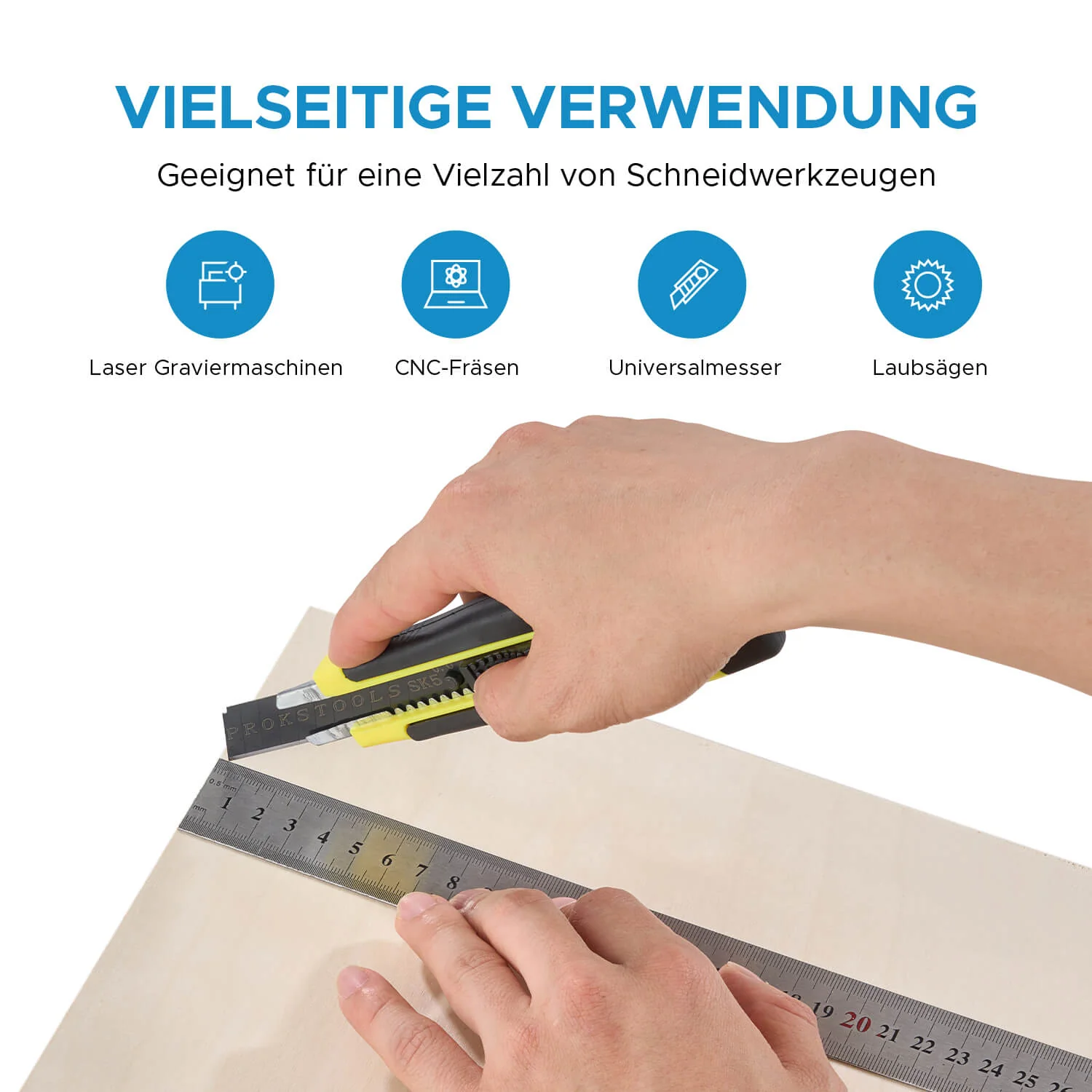 Pappelsperrholz 10 Stücke 300x210x3mm zum Basteln, Laserschneiden und Lasergravieren - Image 4