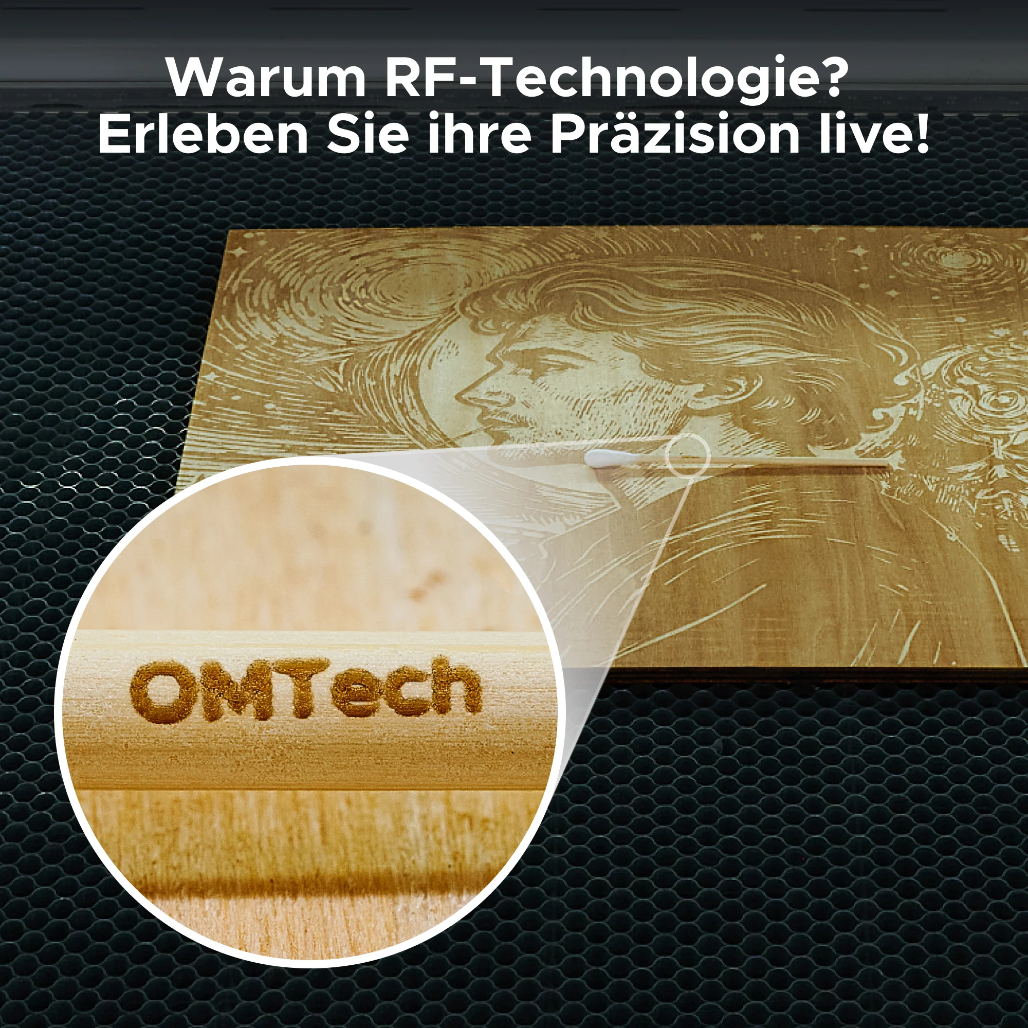 RF-CO2-Lasercutter – 4200 mm/s, 20.000 Std. Lebensdauer & 0,07 mm Präzision | Pro Quantum 60W - Image 10